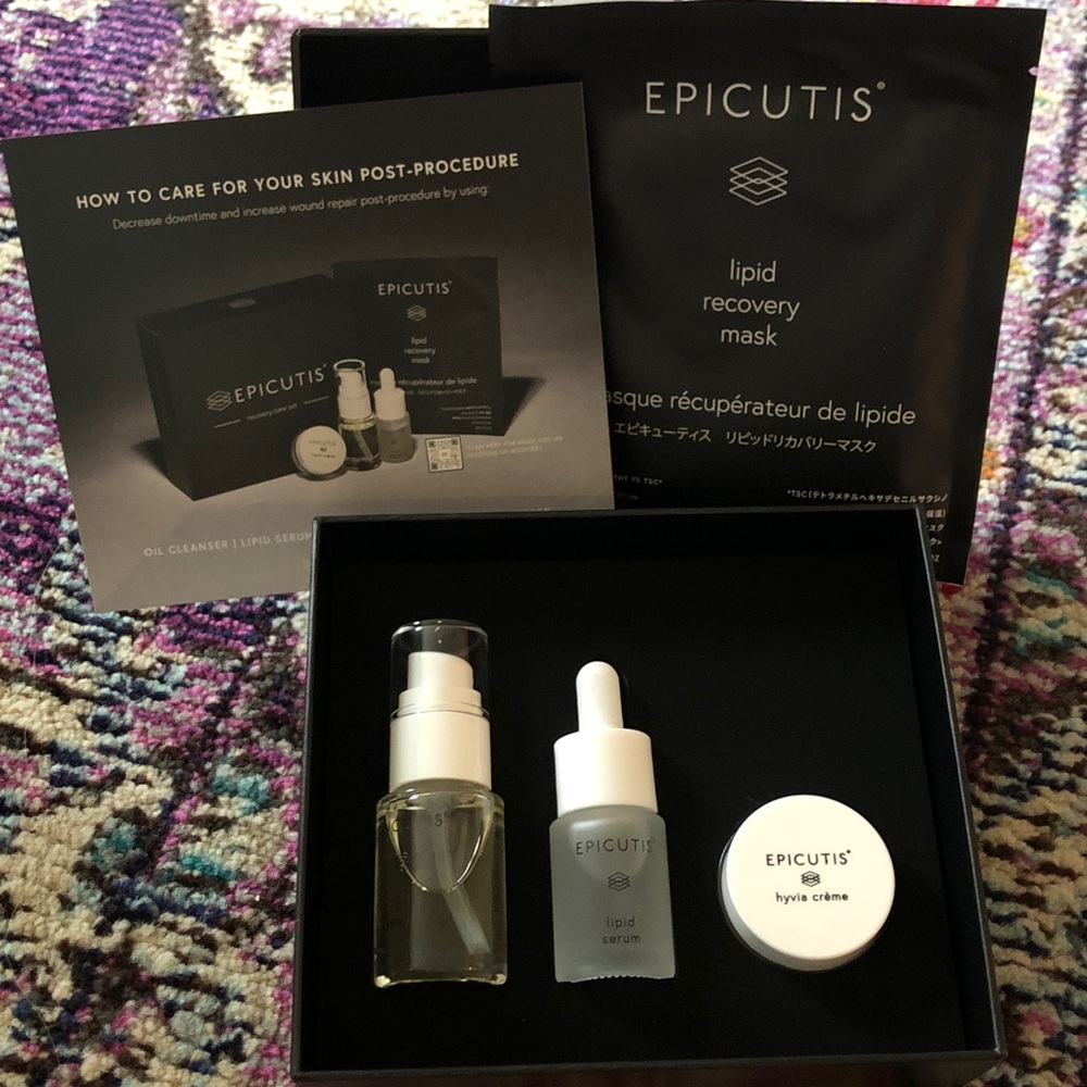 Epicutis Post Procedure Skincare Set Healing System for Sensitive & Treated Skin